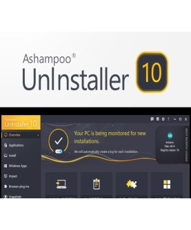 Ashampoo UnInstaller 10 Activation Key GLOBAL